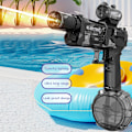 Miniatyrbild 2 av 6: Ultimat Battle Blaster, Elektrisk Vattenpistol med Skjutljus, 10 Meter Lång Räckvidd, Snabbladdningsläge Is Explosioner, Barnpresenter för Pojkar Flickor Red