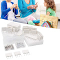 Miniatyrbild 3 av 7: DIY Knit Blocking Comb Professionell Böjd Stickad Blockers Set Multipurpose Crochet Blocking Tool