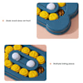 Miniatyrbild 8 av 10: Benspår foderbricka PP Slät spår Anti-kvävning Halkfri gömda matutrymmesdesign Slow Food Hundskål Leksak Blue