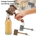 Miniatyrbild 2 av 7: WOW Doomhammer Beers Flasköppnare med ljud Unika födelsedagspresenter för män med skruvmejsel Coola prylar Silver