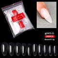 Miniatyrbild 8 av 9: 500 bitar Balett Nageltips Bit Set Mode Enkel Mjuk Nagellapp För Kvinnor Kvinna Gj0433 16