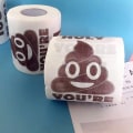 Miniatyrbild 2 av 8: Spoof Bajs Utskrift Toalettpapper Hushållsfärg Toalettpapper Present för födelsedag