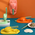 Miniatyrbild 3 av 9: Söt 2-i-1 Dumpling Maker Multifunktion Mould för pannkakor Orange