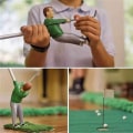 Miniatyrbild 6 av 8: Inomhus Golfspel Mini Golf Set för Barn Vuxna Kontor Leksaker Spel