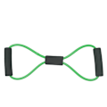 Miniatyrbild 1 av 10: Figur 8 Resistance Band Säker Multifunktionell Lättvikts Bärbar Hållbar Långvarig för träning Muskelträning Green