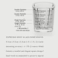 Miniatyrbild 8 av 10: 60ml glas fyrkantig kopp uns kopp med våg bakning mått kopp för hem kök 60ml Graduated Square Cup