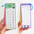 Miniatyrbild 7 av 11: Matte-flashkort för barn 1-12 Addition/Subtraktion/Multiplikation/Division Tabellkort Barnets matematiska färdighetsutvecklingsmaterial C