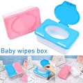 Miniatyrbild 7 av 9: 80 Wipe Wet Tissue Box Enkelt att använda Återanvändbart case för förvaring av vävnad Red