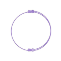 Miniatyrbild 1 av 8: Damkläder Skärbälte Justerbart kläder Krympband för inomhus Purple Small size