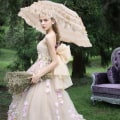 Miniatyrbild 7 av 10: Söt Princess Spets Paraply Med Långt Handtag Semi-Automatisk Sunny Rain Bröllop Paraply Pink