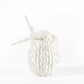 Miniatyrbild 1 av 7: 3D- printed flygande drakar ägg set prydnad charmig mode dekorativ modell för pojke flicka kvinnor män Silk White