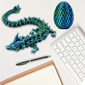 Miniatyrbild 6 av 6: Personlig flexibel drakar set charmig mode dekorativ modell för pojke flicka kvinnor män Green