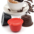 Miniatyrbild 7 av 10: 1 st Återanvändbara kaffekapslar kopp sked set Kompatibla Dolce Gusto-maskiner Red