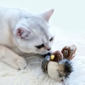 Miniatyrbild 3 av 11: Simulerad fågelkvitterleksak för katt Portabelt husdjur Interaktiva träningsleksaker för inomhuskatt