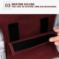Miniatyrbild 6 av 6: Non-woven Cover Slitstarkt anti-scratch Resväska Skydd Vattentätt Bagage Skyddsfodral Brown 26 inch