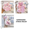 Miniatyrbild 5 av 7: 5-tums Stor Kattfot Squishy Leksak, Kawaii Taba Squishies, Kladdig Jelly Kitty Paw Squeeze, Stressreducerande Squeeze Leksak för Barn & Vuxna 2pcs