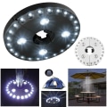 Miniatyrbild 3 av 10: 28 LED-paraplylampor för uteplatser Batteridrivna nattlampor för innergårdsgräsmatta Black