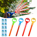 Miniatyrbild 2 av 11: 32 Hål Smilings Face Bubble Stick med påfyllningar Lätt att använda Bubble Machine för festfavorit Red