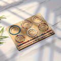 Miniatyrbild 4 av 8: Multi-Armband Träpärlbräda för Smyckestillverkning Flerfunktionell Lätt Pärlbricka för DIY-projekt Hantverkare 1PCs