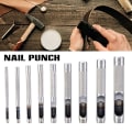 Miniatyrbild 3 av 10: Bälte Punch Set Läder Puncher DIY Läder Punch Tool Universal Metal Puncher