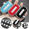 Miniatyrbild 4 av 6: Magnetic Sound Range Slider Fidgets Toy Avkopplande Dekompressionsleksak För Kvinnor Män Red