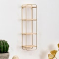 Miniatyrbild 9 av 10: Multifunktion Nordic Light Lyx Vindjärn Geometrisk Väggdekoration För Hem Vardagsrum Single-layer Pointed Roof Frame