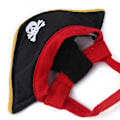 Miniatyrbild 9 av 10: Piratformad hatt justerbar design för husdjur som bär Set B94136-1
