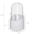 Miniatyrbild 1 av 10: Multi-Grid Desktop Pennhållare Plast Multi-funktion Roating Pennfodral Case Pen Organizer för kontors skolmaterial White