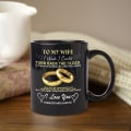 Miniatyrbild 5 av 9: Till min man/hustru Jag önskar att jag kunde vända tillbaka klockan Mugg för par Bröllopsdag Födelsedag Kaffekopp 12oz Husband