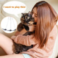 Miniatyrbild 7 av 10: Cat Scratch Rep Mus Hängande infällbar kattleksak Retande Katt Självspelande pinne Elastiskt rep Husdjurstillbehör för hemmet Mouse