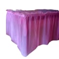 Miniatyrbild 9 av 10: Vattentät oljetät duk Återanvändbar bordskjol rektangel cover för festbröllopsbankett White Table Cloth   Table Skirt