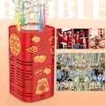 Miniatyrbild 7 av 10: Firework Bubble Machine 12-håls Firework Bubble Maker Bubbleblåsare med stor kapacitet med färgglatt ljus för barn