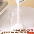 Miniatyrbild 7 av 11: 1/3 st Tryckknapp Kvantitativ Saltshaker Fuktsäker kryddflaska För Hem Kök Hotell Pink 3pcs