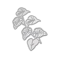 Miniatyrbild 4 av 9: Löv Metallskärning Dies Växter Prägling Mappkort Die Cut Machine Stencil För DIY Paper Craft Scrapbooking Silver