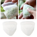 Miniatyrbild 10 av 10: 2 st Form Onigiri Riskula Bento Pressmaskin Form Triangel Sushi Make Form Gör det själv-verktyg Brukskök
