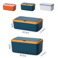 Miniatyrbild 11 av 11: Desktop Tissue Box Hållare Modern Dammtät Enkel att använda våtservetter Dispenserhållare White Large