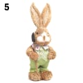 Miniatyrbild 1 av 10: Simulering Påsk Kanin Dekoration 32/45*15cm Bunny Figur Cattail Hantverk Prydnad Present Till Hem Semester 5
