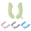 Miniatyrbild 7 av 11: Cover Vattentät toalettsitsdyna med handtag Soft Thicken EVA självhäftande toalettsitsöverdrag Kuddar Pink 2pair