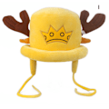 Miniatyrbild 1 av 8: Vinterplysch varm hatt Söt tecknad Tony Tony Chopper Shape semesterpresenter för kvinnor flicka I