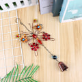 Miniatyrbild 10 av 10: Konst Wind Chimes Metalltråd Buttlefly hängande prydnad Hem Vind Bell Chime Välsignelse hänge för utomhusbruk 9014 Bells
