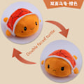 Miniatyrbild 1 av 7: I lager Tiktok Tortoise Octopus Plyschdocka Mjuk Simulering Vändbar Flip Stuffed Octopus Plyschdocka Mjuk Simulering Vändbar Plyschleksak Orange 15cm