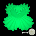 Miniatyrbild 9 av 9: 3D-tryckt boll roterande fidgets spinners boll rolig 3D-tryckt stressavlastande leksak för barn vuxna C 8x8cm