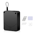 Miniatyrbild 1 av 9: Stansfri Automatisk Sensor Dörrstängare Slitbeständig Rostfri Dörrstängare För Hemrumsdörrar Black