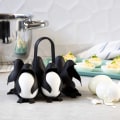 Miniatyrbild 7 av 10: Pingvinformad ägghållare Cooker Ägg butik Servera för att göra kokta ägg