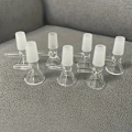 Miniatyrbild 2 av 7: Mini tratt Form Rökning Glaspipa Multifunktionsglas Bongs Rör Rökning Tillbehör 19mm 3pcs