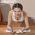 Miniatyrbild 5 av 9: Smart Timing Plank Trainers, Magtränare med handtag, Multifunktionell Push-Up Fitness Board White