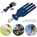 Miniatyrbild 3 av 9: 2st/1 par multifunktionshandskhållare, golfhandske torkställningshandskar Shaper Stretcher Gray