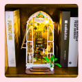 Miniatyrbild 2 av 8: Gör-det-själv 3D Trädgårdshus Böcker Vrån Kit Enkel montering Dekorativa miniatyrer Födelsedagspresent English