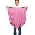 Miniatyrbild 5 av 6: Speciella prickiga spetstrosor Intressanta fashionabla trosor för festivalpresent Dark Pink