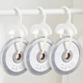 Miniatyrbild 4 av 10: 5/10 st plasthandväska Arch Krok Utrymmesbesparande väska förvaringsställ för hattar Axelväska White 10pcs
